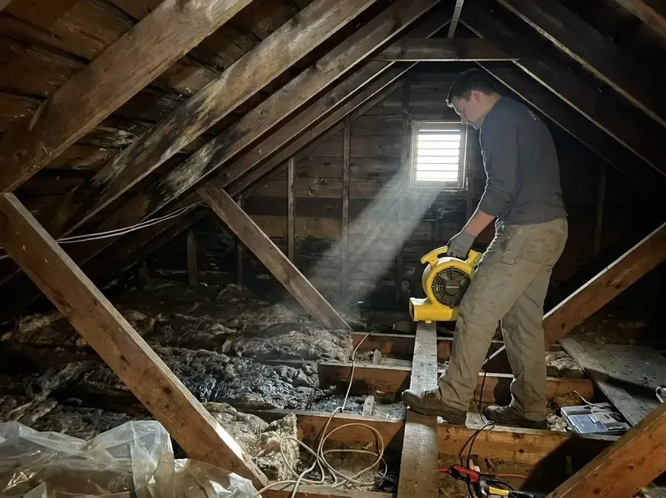 attic-water-damage-drying-proc-007 — frequently asked questions, Emergency Water Extraction & 24/7 Flood Response in Earlima…